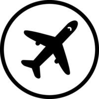 Aeroplane Vector Icon