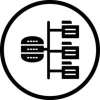 Data Structure Vector Icon