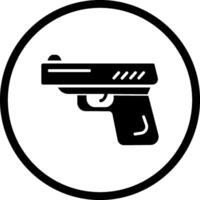 icono de vector de pistola