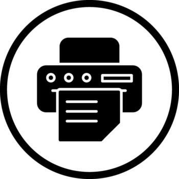 Printer Vector Icon