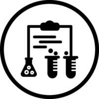 icono de vector de experimento