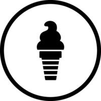 icono de vector de helado