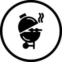 icono de vector de barbacoa