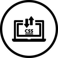 CSS Laptop Vector Icon