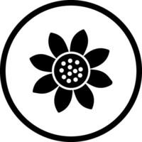 Sunflower Vector Icon