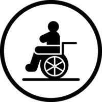 Wheelchair Vector Icon