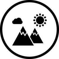 Mountain Vector Icon