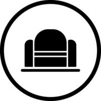 Bedroom Chair Vector Icon