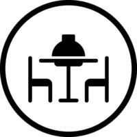 Dinner Table II Vector Icon