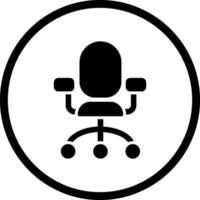 Revolving Chair Vector Icon