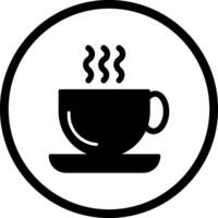 icono de vector de taza de café