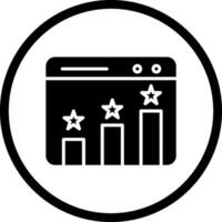 Website Ranking Vector Icon