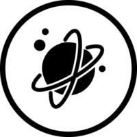 icono de vector de planeta