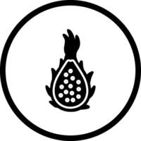 Dragon Fruit Vector Icon