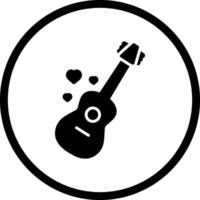 icono de vector de guitarra