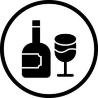 icono de vector de vino