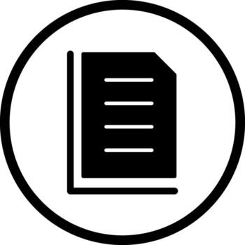 icono de vector de archivo