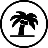 Coconut Tree Vector Icon