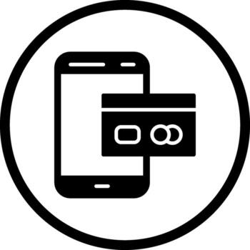 icono de vector de método de pago