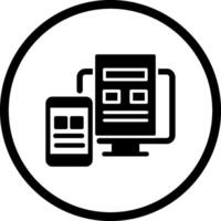 Adaptive Layout Vector Icon