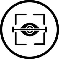 Eye Scan Vector Icon