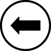 Left Vector Icon