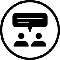 Conversation Vector Icon