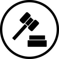 Gavel Vector Icon