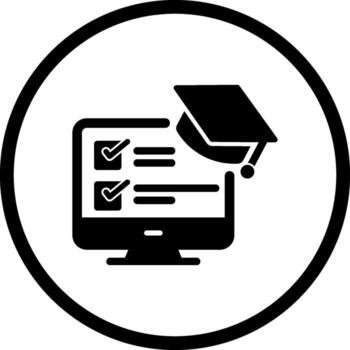 icono de vector de curso
