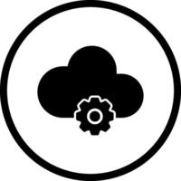 Cloud Computing Vector Icon