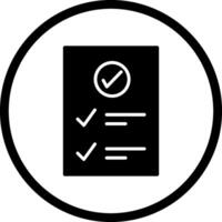 Check Up List Vector Icon