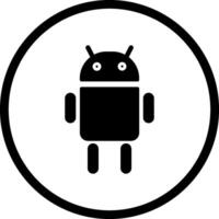 icono de vector de Android