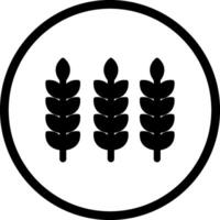 Wheat Vector Icon