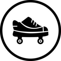 patines, vector, icono vector