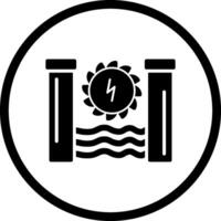 Hydro Power Vector Icon