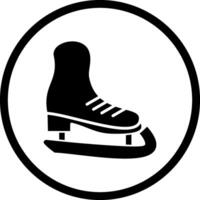 patines, vector, icono vector