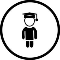 Student Standing Vector Icon