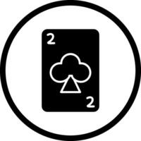 Clubs Card Vector Icon