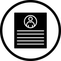 Client Profile Vector Icon