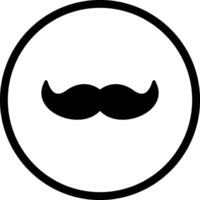 Bigote ii vector icono