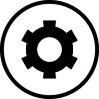 Setting Gear Vector Icon
