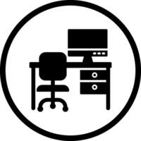 Work Space Vector Icon