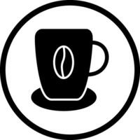 icono de vector de taza de café