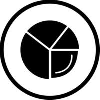 Pie Chart Analysis Vector Icon