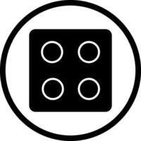 Dice Vector Icon