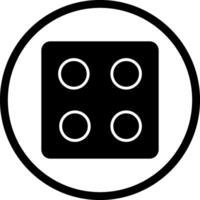 Dice Vector Icon