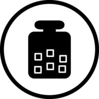 Sugar Bottle Vector Icon