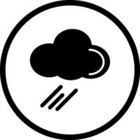 icono de vector de lluvia