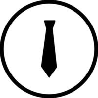 icono de vector de corbata