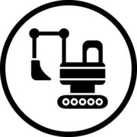 Heavy Machinery Vector Icon